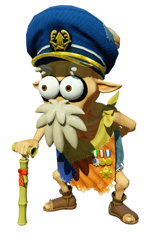 This is the Avatar Image for the Cap'n Cuttlefish (Splatoon) AI Voice and Text to Speech Generator